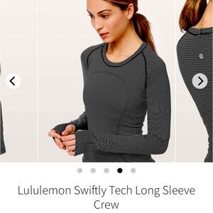 Lululemon swiftly tech longsleeve